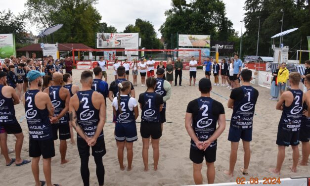 Uroczyste otwarcie X edycji Turnieju Siatkówki Plażowej „PLAŻA WRZE „